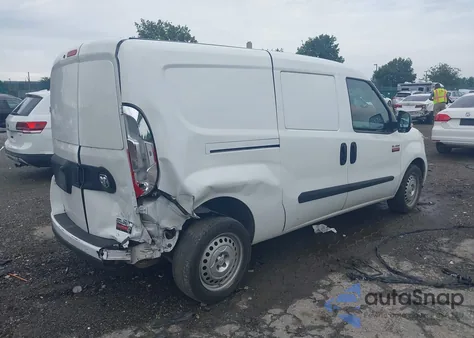 2022 Ram Promaster City Cargo Van из США, поврежденный, VIN ZFBHRFAB1N6W78386